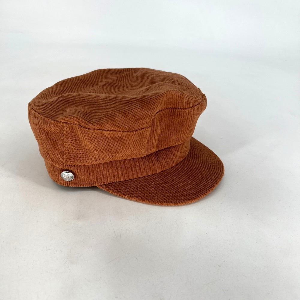 Ralph Lauren Hat Womens‎  Corduroy Brim Lieutenant Newsboy Boho Hipster